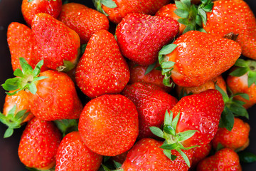 Strawberries - close up shot
