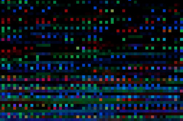 Obraz premium Pixel pattern of a digital glitch / Abstract background, pattern of a digital glitch.