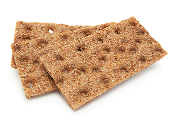 Whole grain rye crispbread