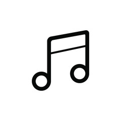 Music vector border icon. This icon use for admin panels, website, interfaces, mobile apps