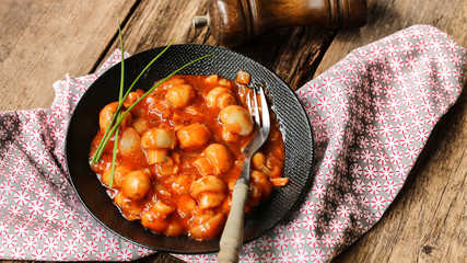 plat de Champignons à la grecque © Jérôme Rommé
