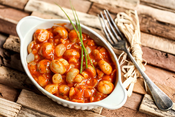 plat de Champignons à la grecque © Jérôme Rommé