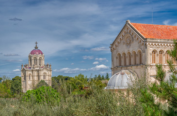 Pantheon of the Countess of the Vega del Pozo and Santa Maria Micaela church, Guadalajara, Spain.