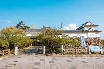Fototapeta premium Kishiwada Castle in Kishiwada City, Osaka