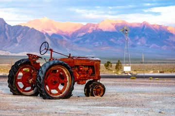 Fotobehang Etats Unis tracteur © FriscoLillo