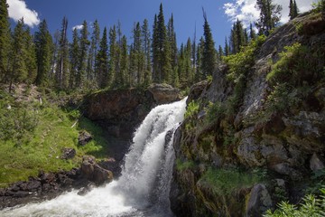 Moose Falls - Yellowstone