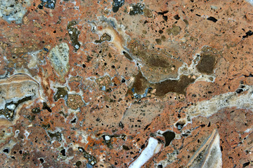 The texture of the stone