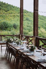 Wedding decoration and floristics, wedding design