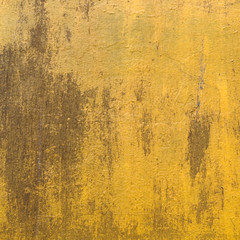 texture of the yellow cement wall