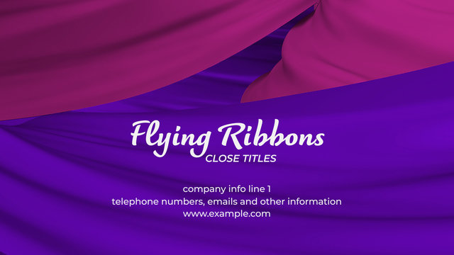 Flying Ribbons Close Title