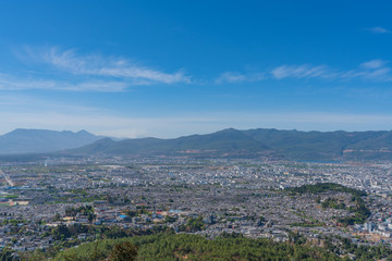 Fototapeta premium 麗江の街並