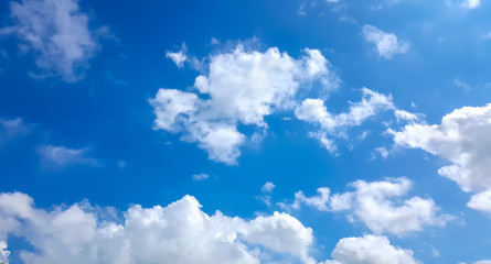 Naklejka na ściany i meble sky blue clouds wallpaper cloudy