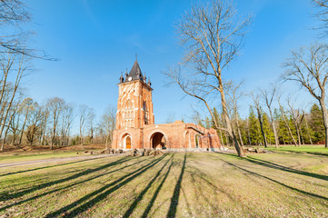  Chapelle Alexandrovsky Park. Pushkin