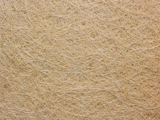 Pressed horse hair as a background.