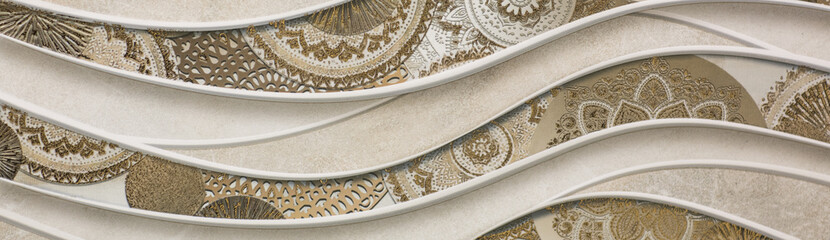 marble tile with wavy pattern