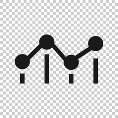 Benchmark measure icon in transparent style. Dashboard rating vector illustration on isolated background. Progress service business concept.