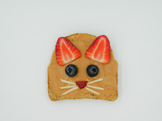 Peanut butter sandwich - kitten design