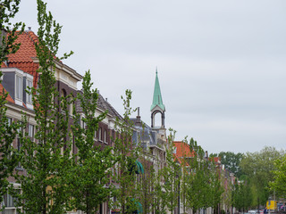 Die stadt Delft in den Niederlanden