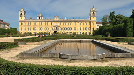 Fototapeta na wymiar Reggia di Colorno con Palazzo Ducale in Italia, Colorno Royal Palace in Italy 