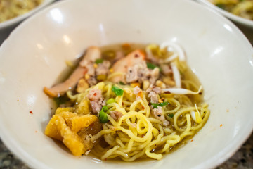 Giant Noodle Boat, Small pork, Kuetiau Lua Payak, 2 / 16-18 Phaholyothin Road, Samsen Nai, Phaya Thai, Bangkok 10400