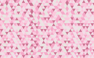 Geometric background in pink shade