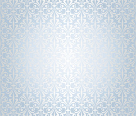 blue & silver holiday background