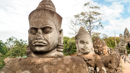 Obraz premium Porte sud d'Angkor