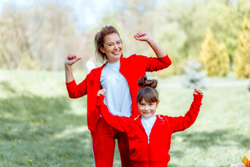 Mother Daughter Playing.
