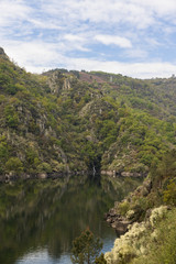 The Sil Canyon is a gorge excavated by the river Sil, in Galicia, near the union of this one with the Miño river, in the zone of the Ribeira Sacra.