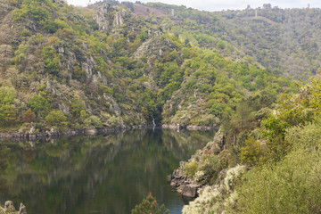 The Sil Canyon is a gorge excavated by the river Sil, in Galicia, near the union of this one with the Miño river, in the zone of the Ribeira Sacra.