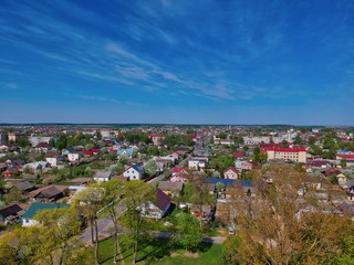 Drone photo of Nesvizh, Minsk Region, Belarus