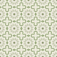 abstract antique white, olive drab and dark sea green seamless pattern. can be used for wallpaper, poster, banner or texture design