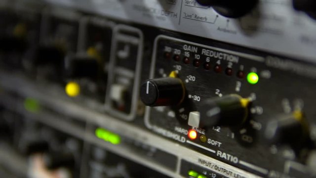 Device for sound recording. Special professional equipment