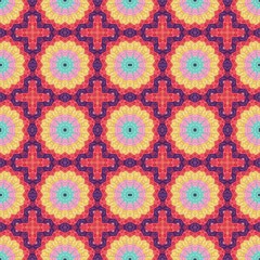 abstract floral indian red, old mauve and khaki color pattern. seamless decorative backdrop for banner, cards, poster or creative fasion design