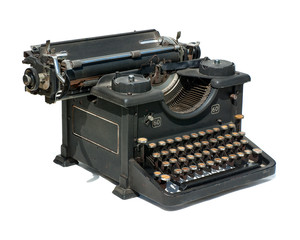 old typewriter used in the 50s