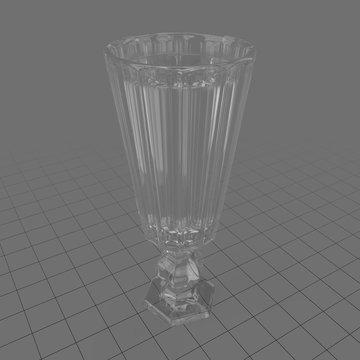Glass of vodka