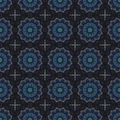 seamless wallpaper pattern with black, dim gray and dark slate gray colors. can be used for cards, posters, banner or texture fasion design