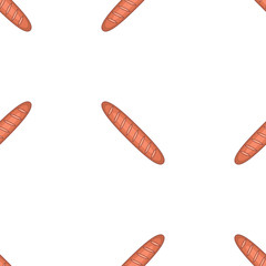 Seamless pattern icons. Bakery collection. Colored icon. In trendy flat style isolated on white background. Vector illustration.