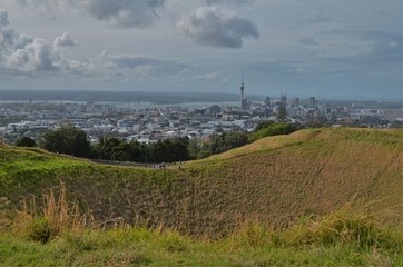 Mount Eden crater