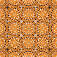 seamless wallpaper pattern with bronze, black and antique white colors. can be used for cards, posters, banner or texture fasion design