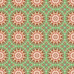 tea green, medium sea green and firebrick color pattern. abstract vintage decoration. graphic element for banner, cards, poster or creative fasion design