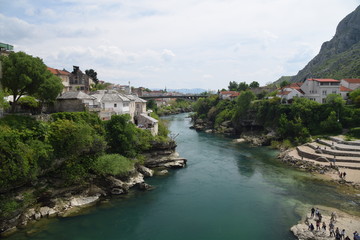Fototapeta na wymiar Colori di Mostar