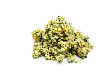 Bulgur Bulgursalat isoliert freigestellt freistehend