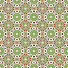 abstract floral dark sea green, firebrick and beige color pattern. seamless decorative backdrop for banner, cards, poster or creative fasion design