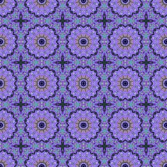 abstract floral medium purple, dark slate gray and medium aqua marine color pattern. seamless decorative backdrop for banner, cards, poster or creative fasion design