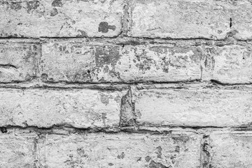 Brick texture with scratches and cracks