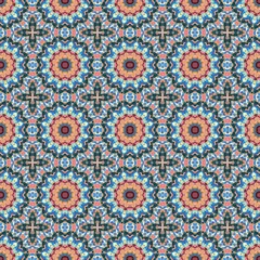 abstract burly wood, dark slate gray and dodger blue seamless pattern. can be used for wallpaper, poster, banner or texture design