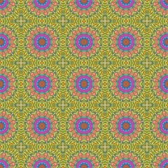 abstract pastel brown, teal blue and dark khaki seamless pattern. can be used for wallpaper, poster, banner or texture design