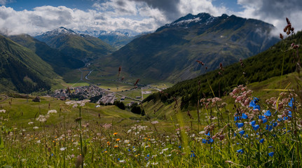 viste di gstaad svizzera