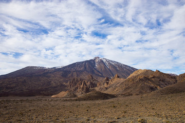 View of Teide National Park,  Tenerife, Canary Islands, Spain